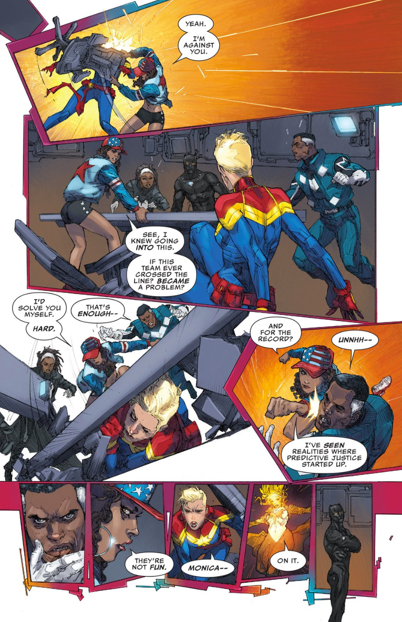 Illustration for article titled Civil War IIÂ Is Ruining Captain Marvel
